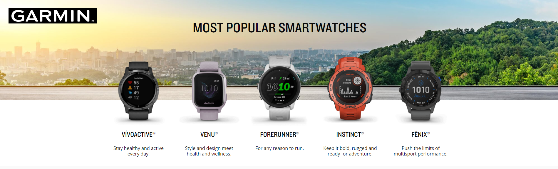 Garmin Smartwatches