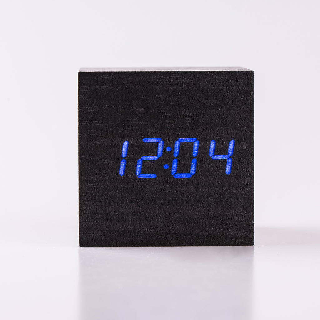 Usb Cube Clock Buy Eco-Friendly Wood Alarm Clock | Shop Now Pay Less
